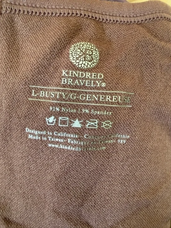 Kindred Bravely Mauve Wireless Nursing Bralette - Picture 3 of 4